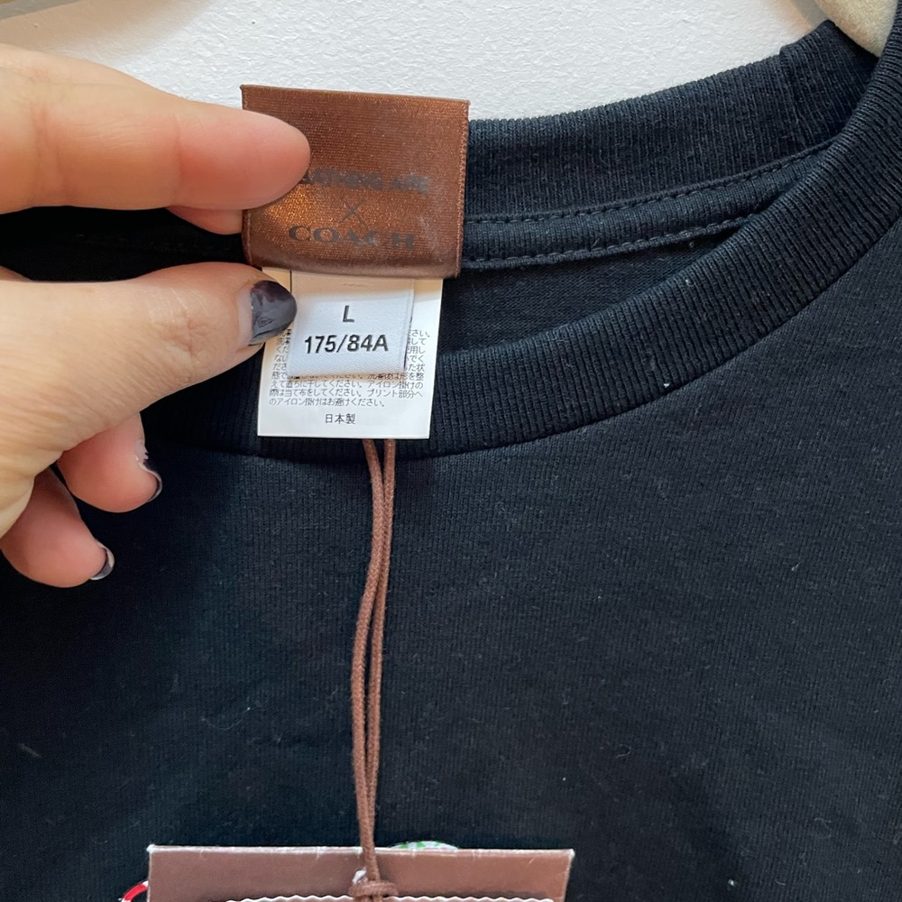 Coach Bathing Ape (bape) collaboration T-shirt.